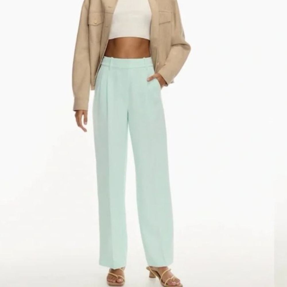 Mint green effortless pants Wilfred size 0